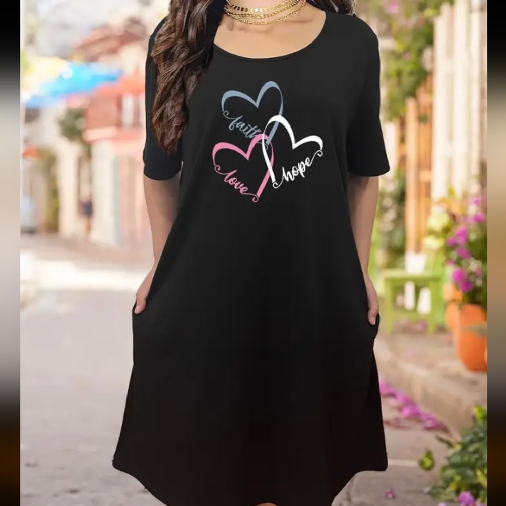 Plus size dress W/pockets 5 XL